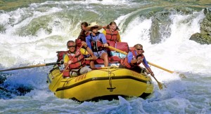Whitewater rafting in Banff National Park and the Canadian Rockies
